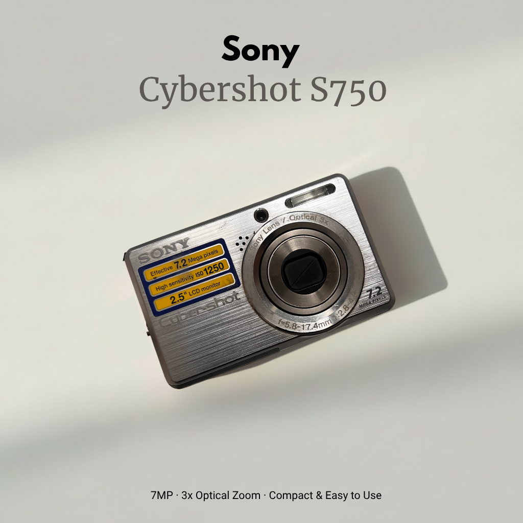✨ Sony Cybershot S750