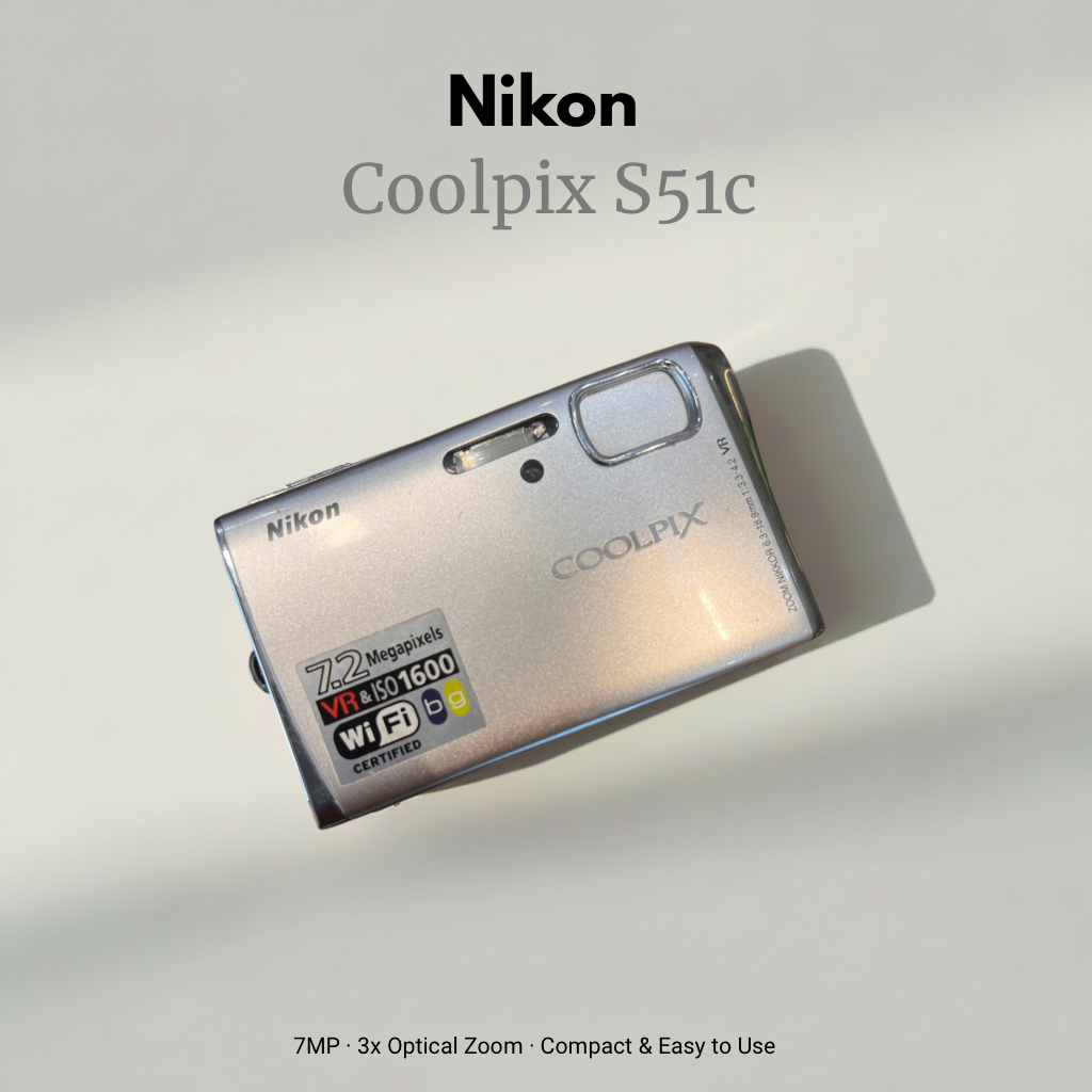 💎 Nikon Coolpix S51c