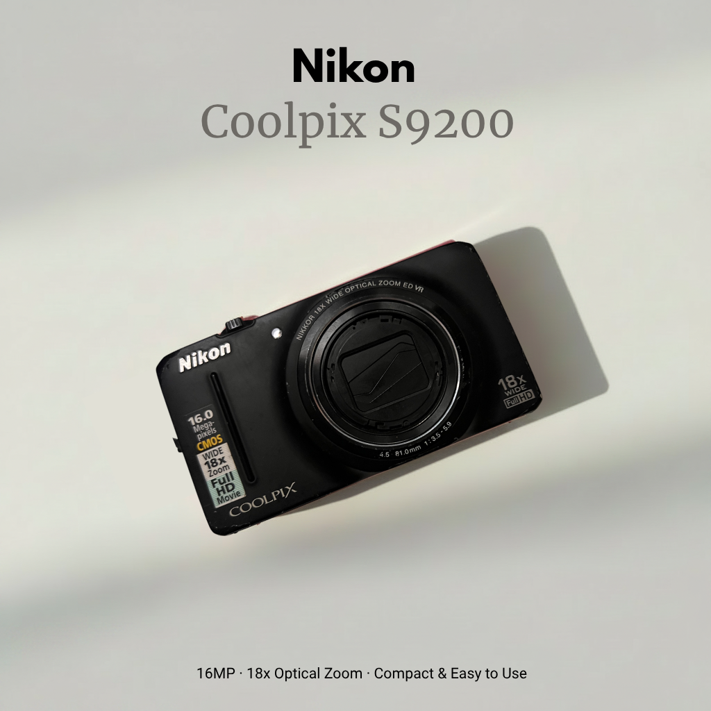 ✨ Nikon Coolpix S9200