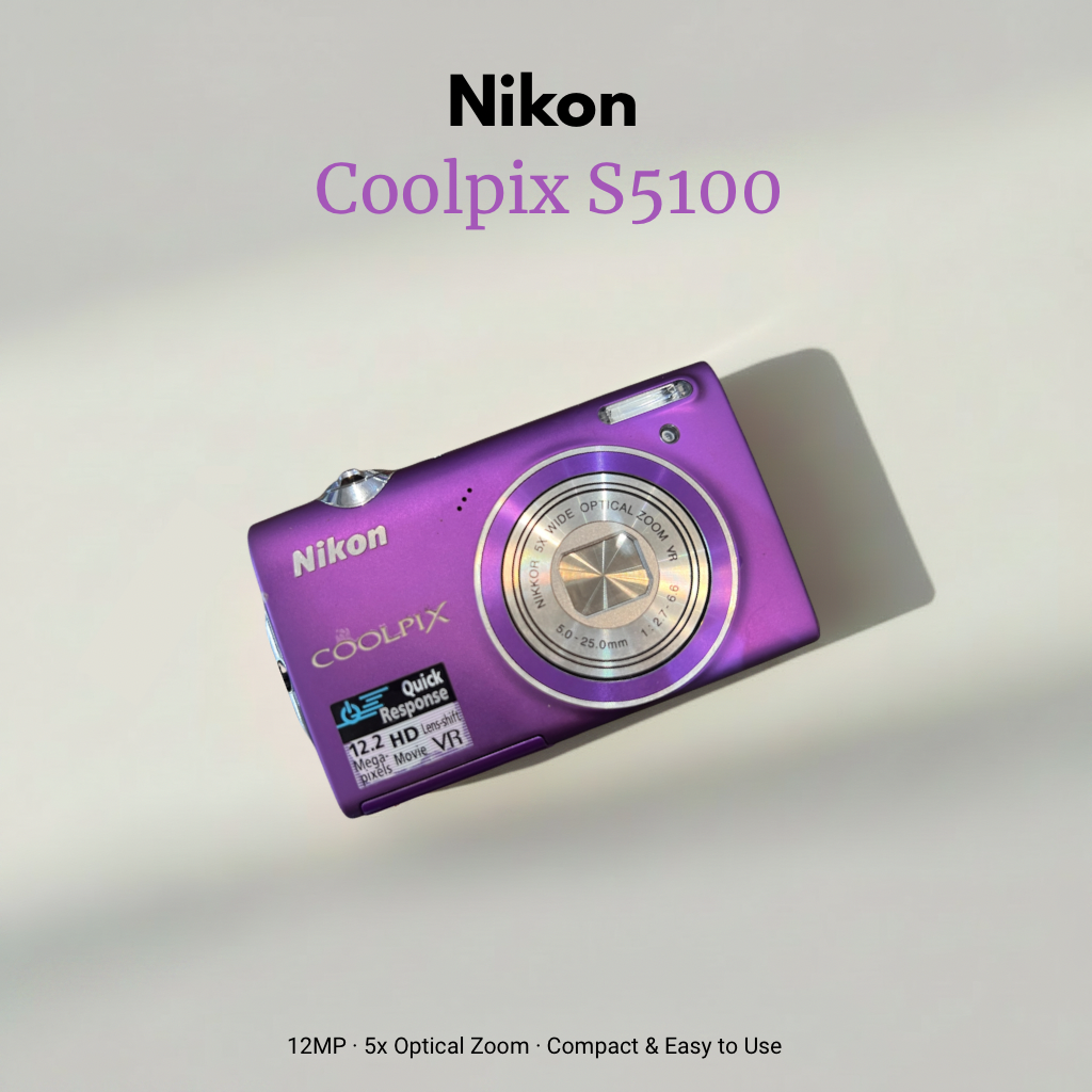 🦄Nikon Coolpix S5100