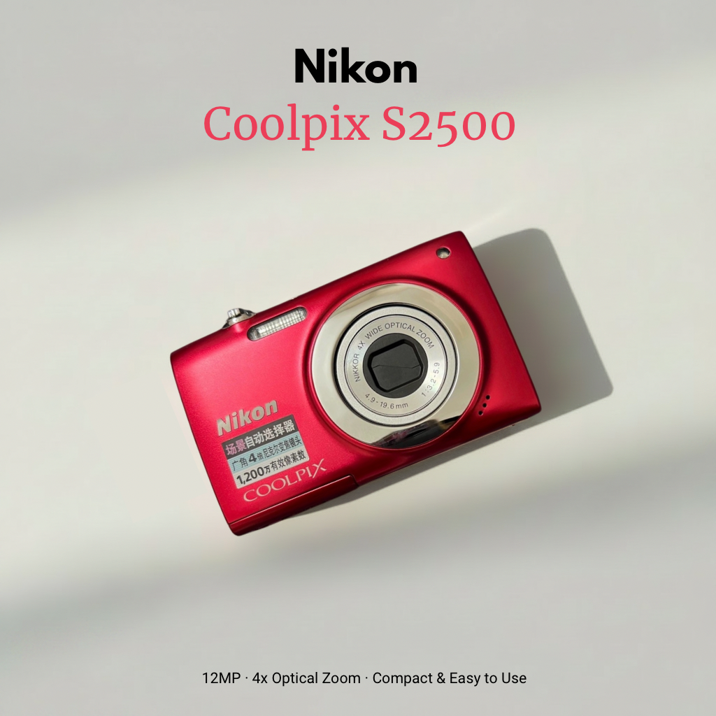 ✨ Nikon Coolpix S2500