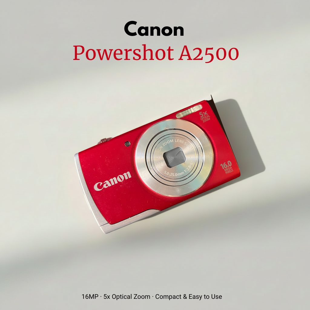 ⚡ Canon PowerShot A2500