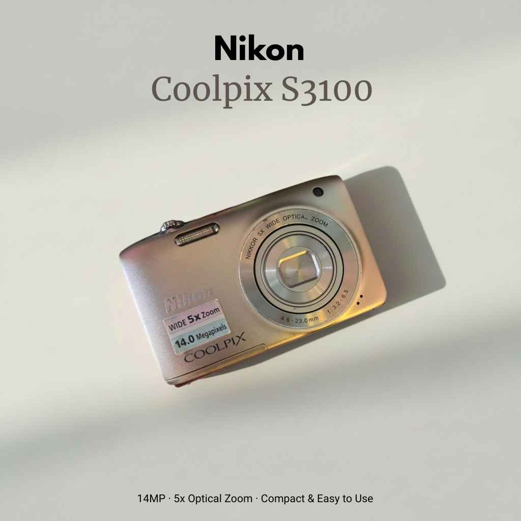 🌸Nikon Coolpix S3100