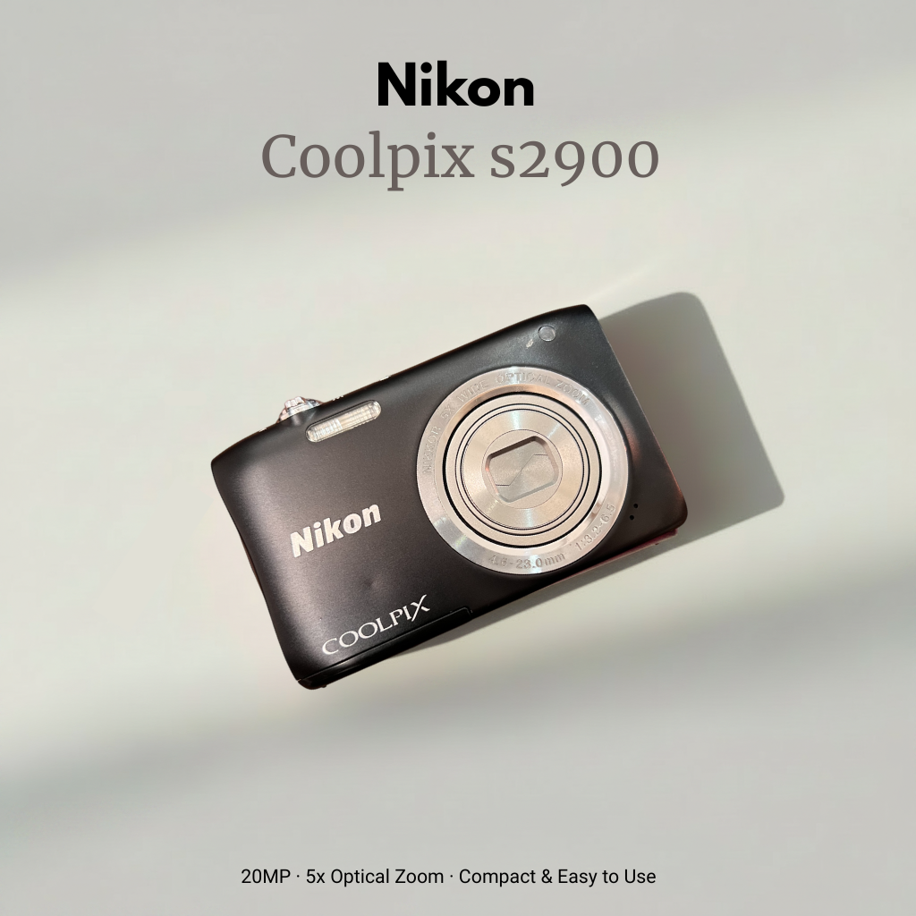 🌸 Nikon Coolpix S2900