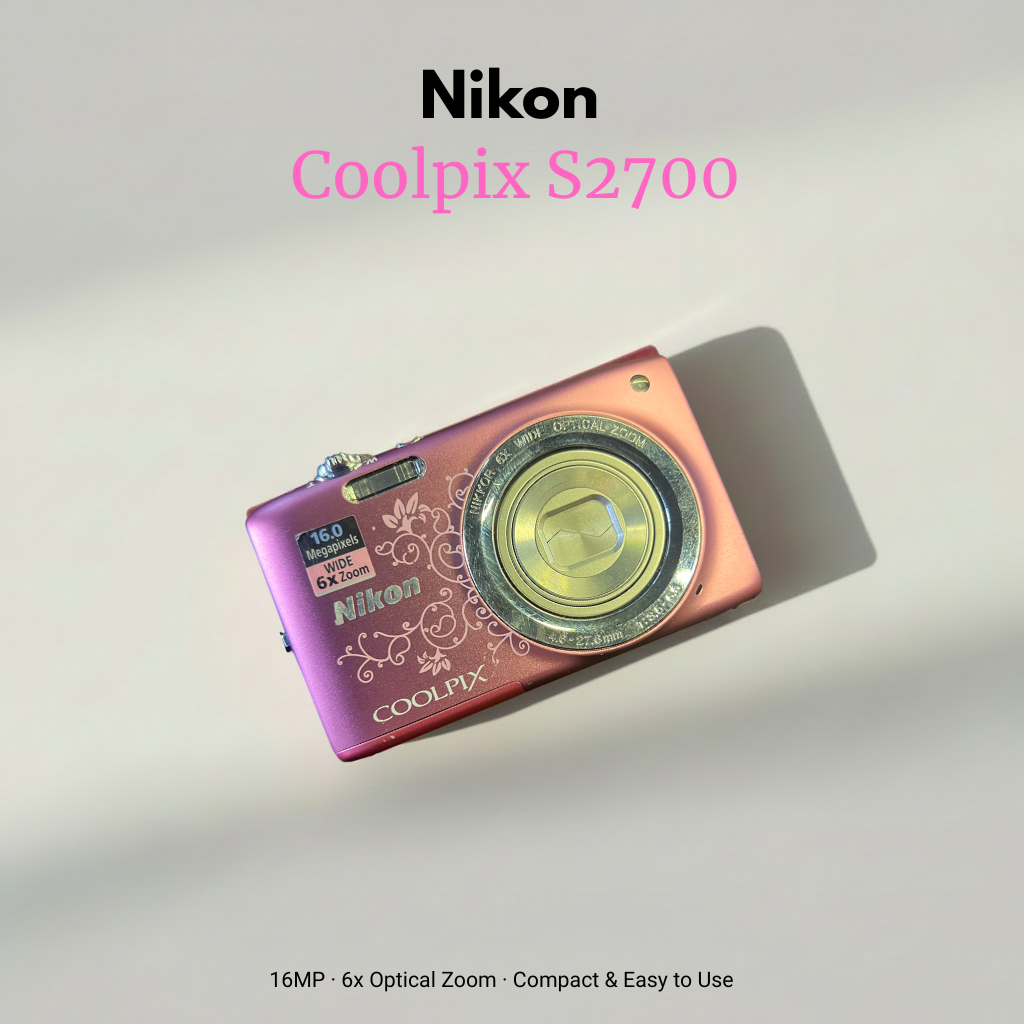 ✨ Nikon Coolpix S2700