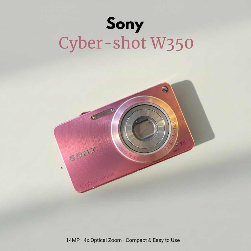 🎨 Sony Cyber-shot W350