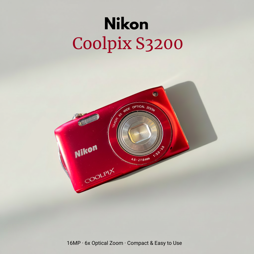 💎 Nikon Coolpix S3200