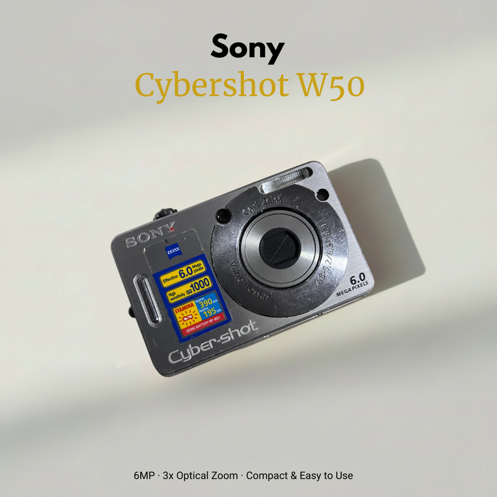 🩶 Sony Cyber-shot DSC-W50