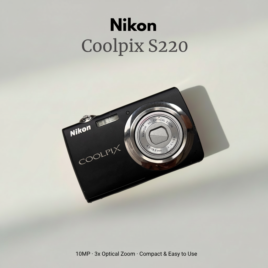 🌸Nikon Coolpix S220
