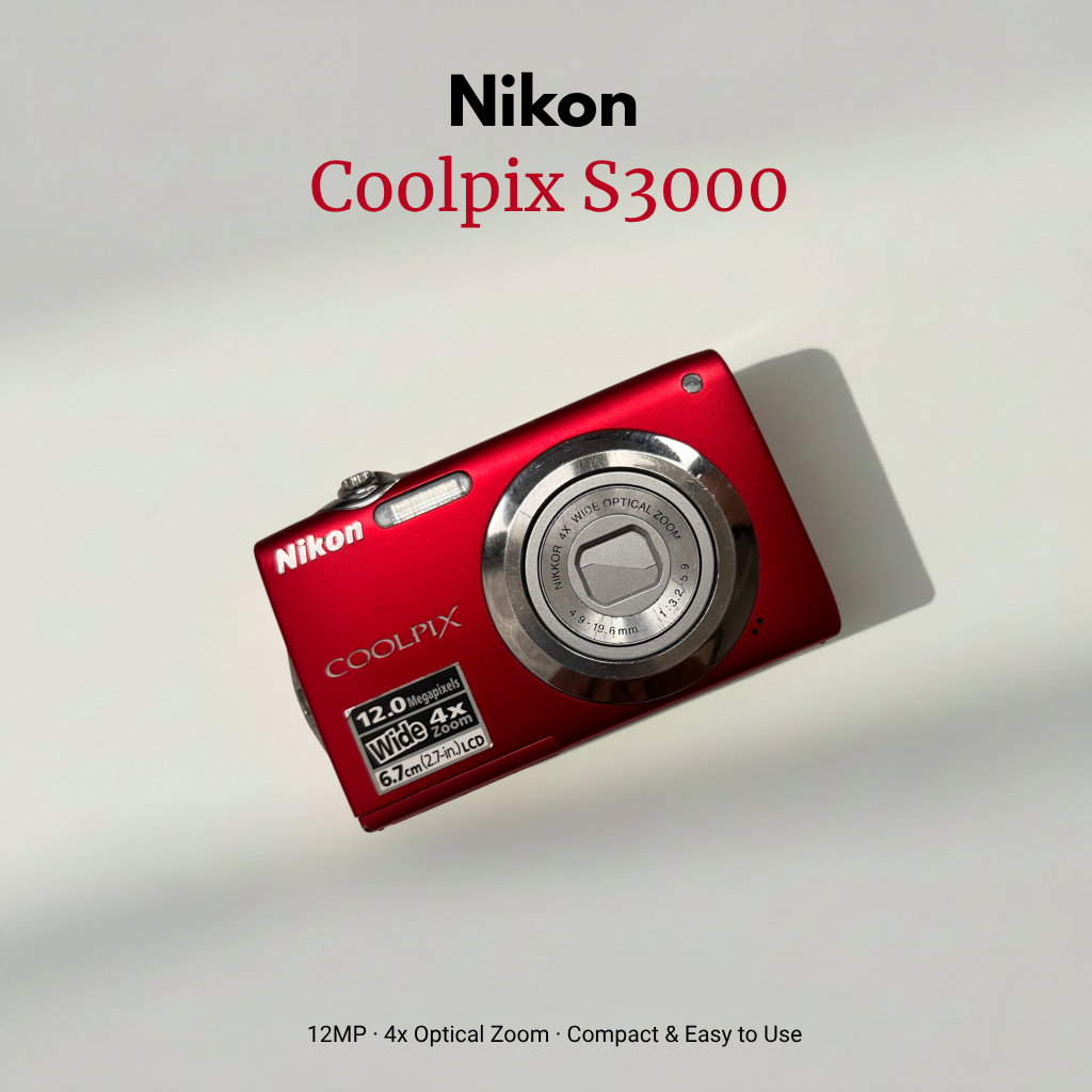 🩵 Nikon Coolpix S3000