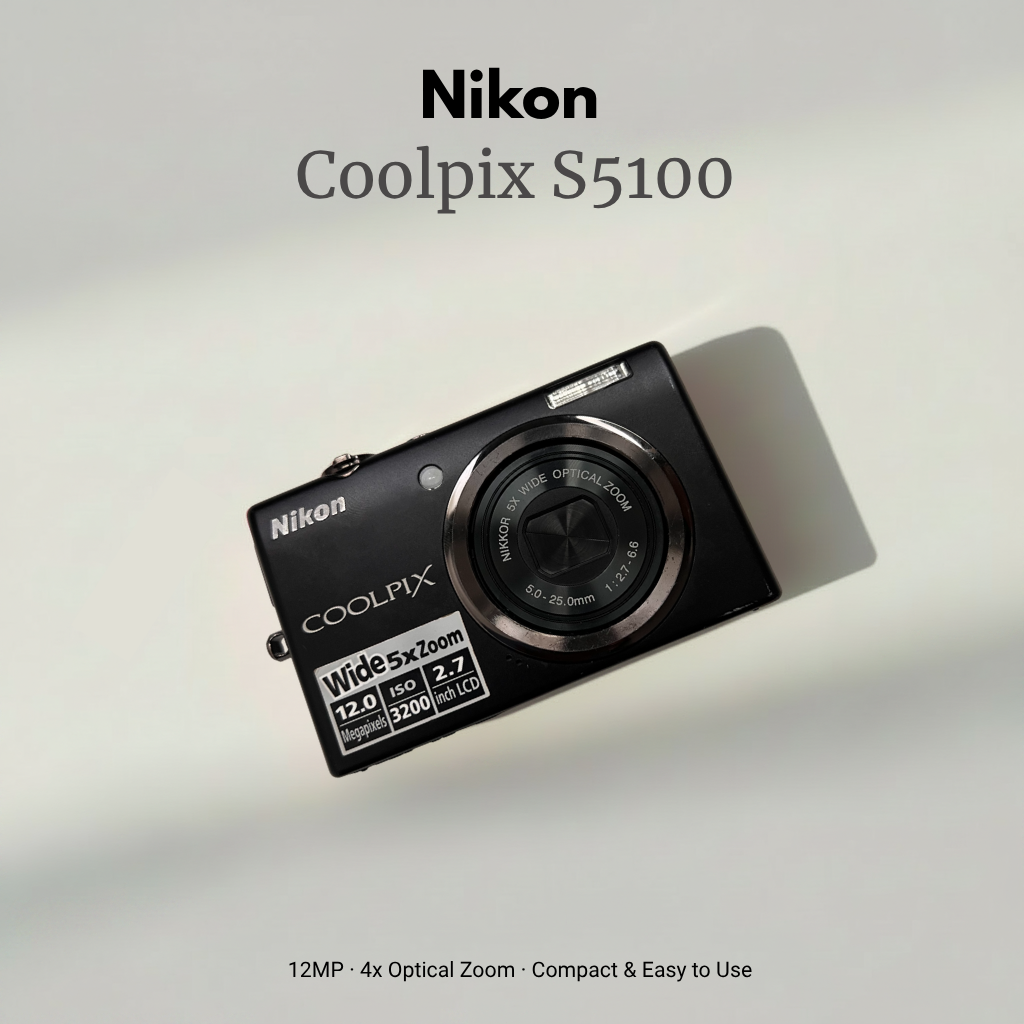 🌙 Nikon Coolpix S5100