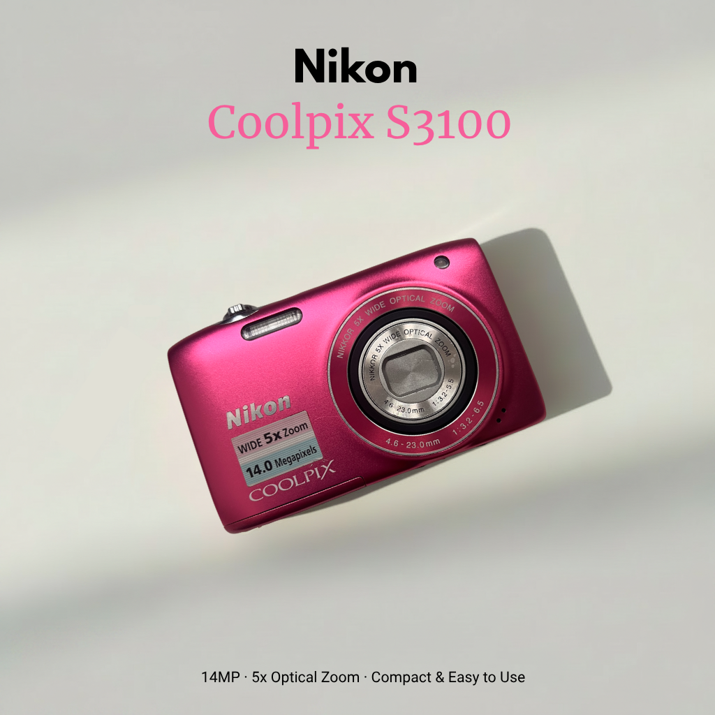🎒 Nikon Coolpix S3100