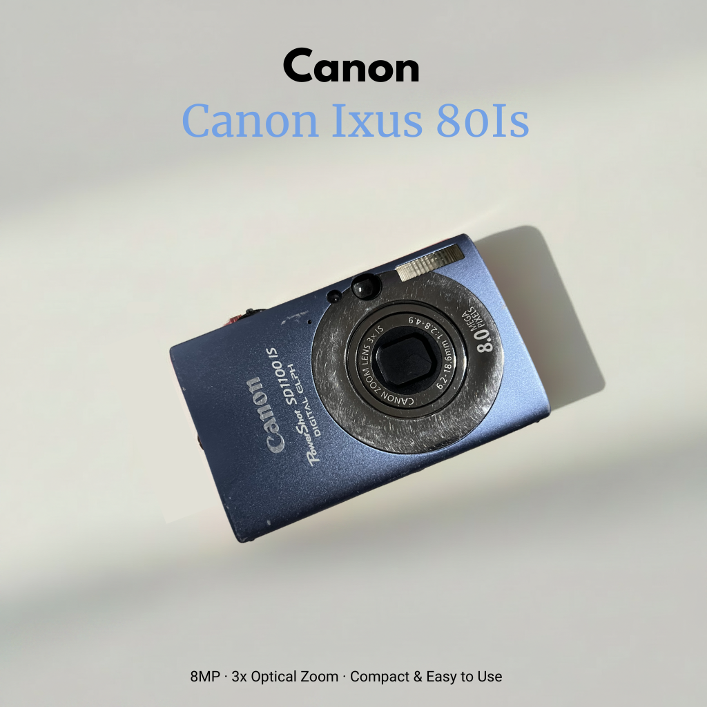 🩵 Canon IXUS 80 IS