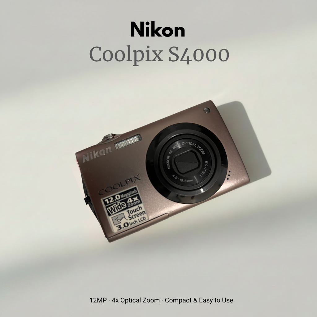 🩶 📸 Nikon COOLPIX S4000