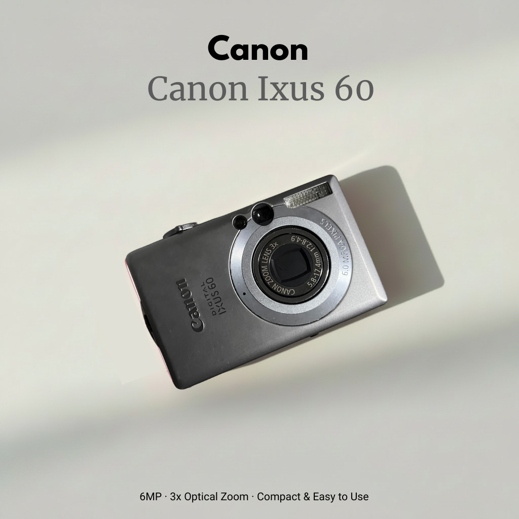 🤍 Canon IXUS 60