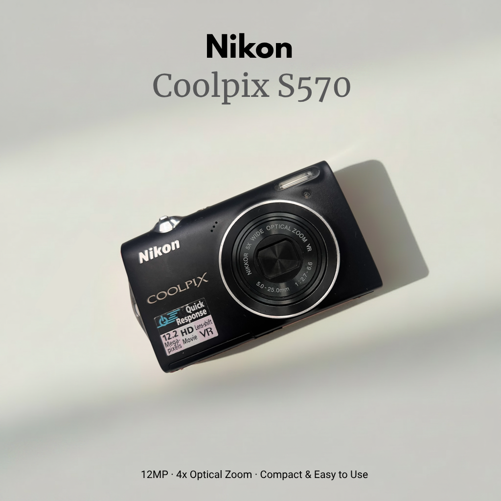 🌙 Nikon Coolpix S570