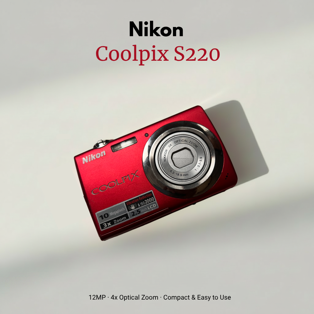 💖 Nikon Coolpix S220