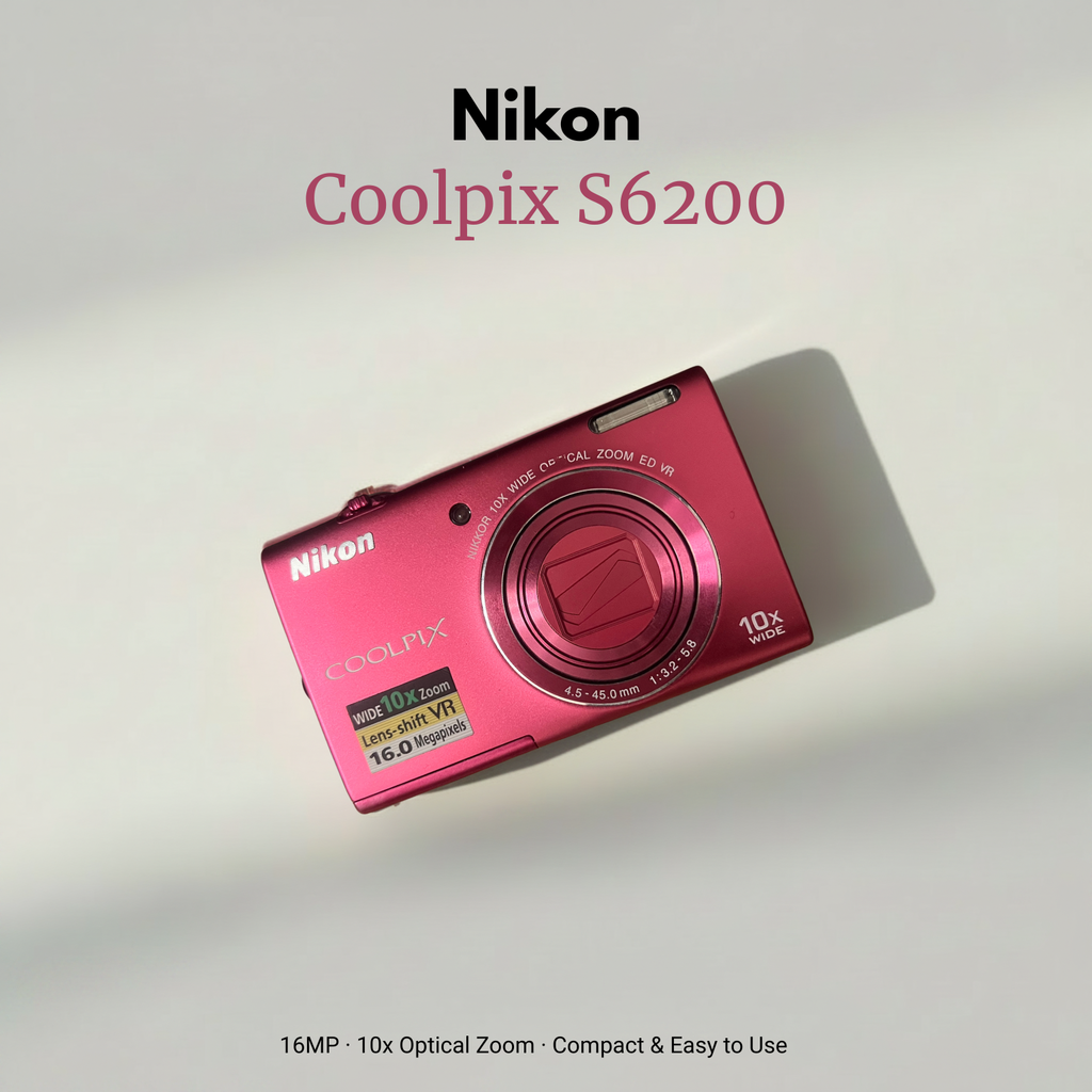 ✨ Nikon Coolpix S6200