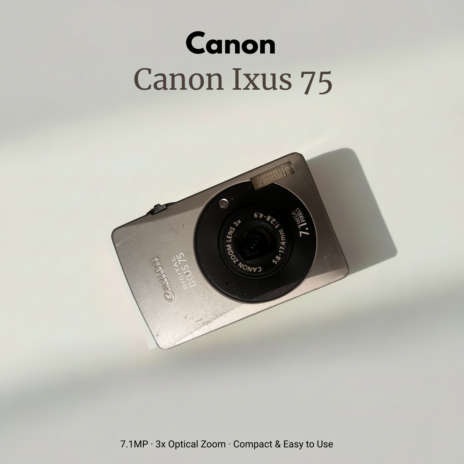 🎀 Canon IXUS 75