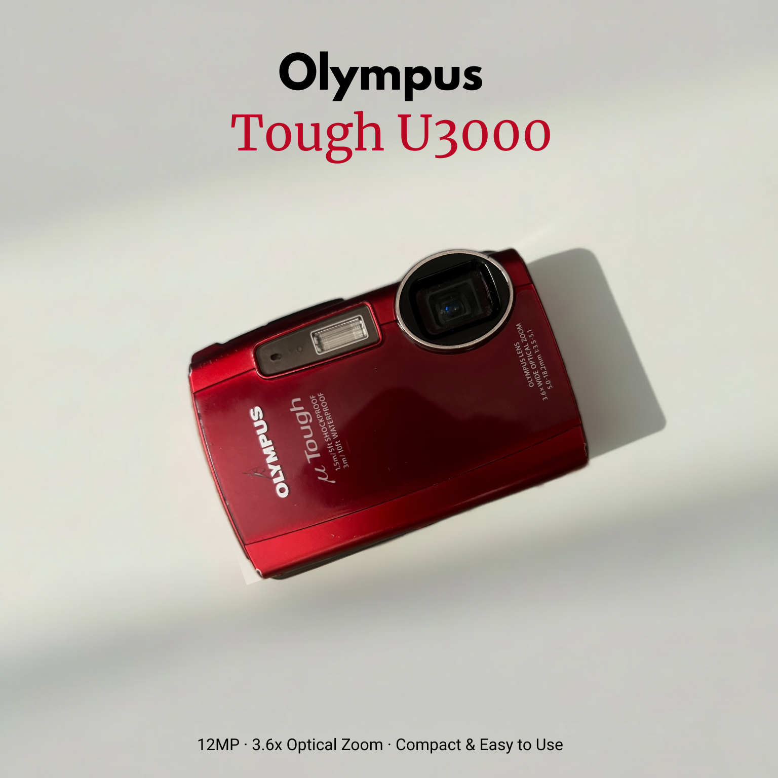 🧊 Olympus Tough U3000